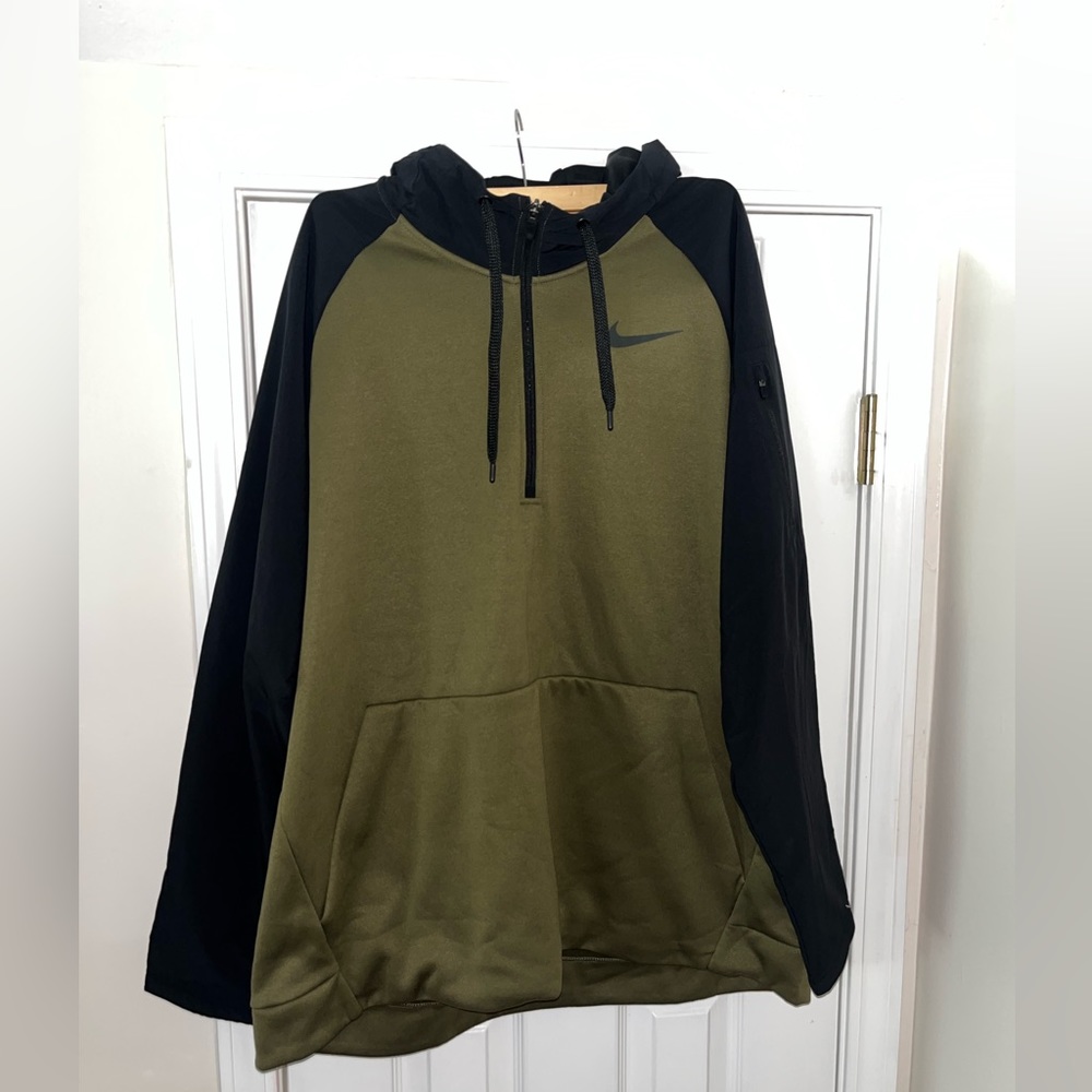 Nike Men’s XXL 3/4” Zip Up Fleece Lined Hoodie